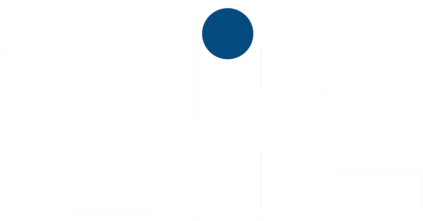 VIZ Logo weiß